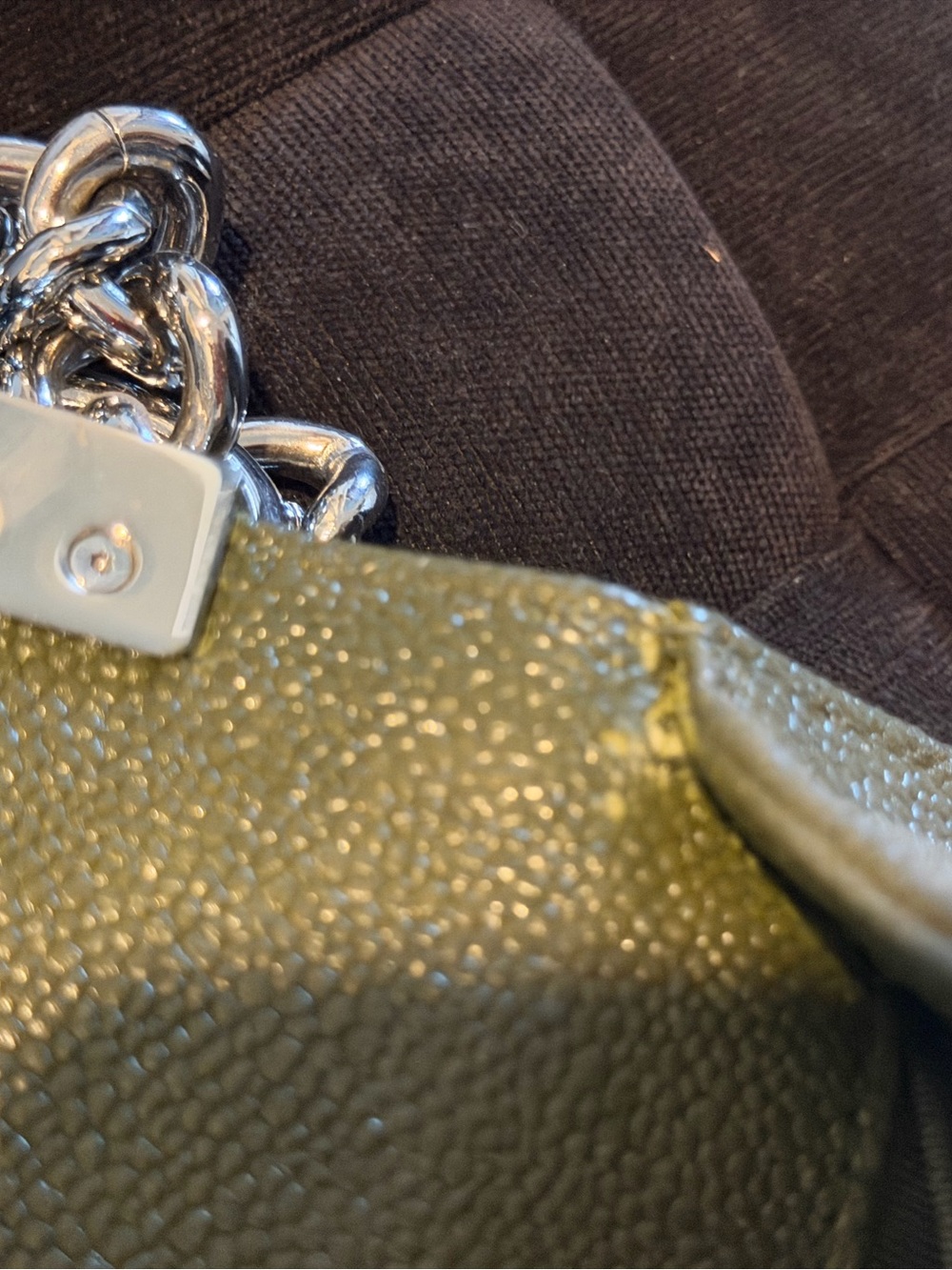 INSPIRED Quilted Bag with Convertible Chain Straps - Picture 10 of 13